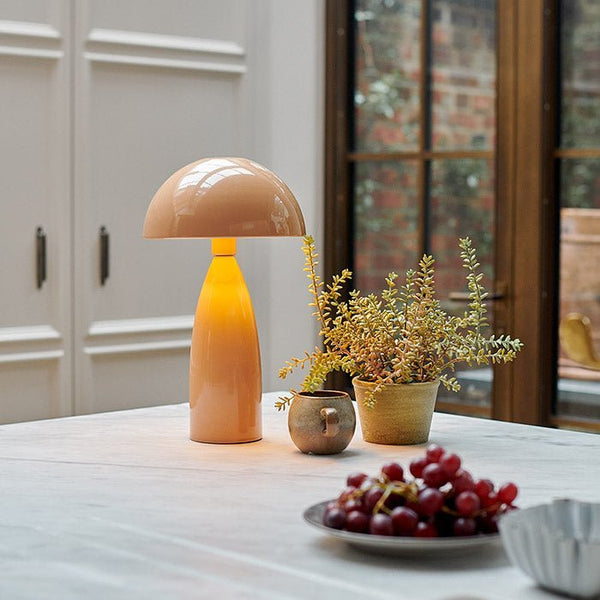 Leoma Metal Table Lamp | Dome Table Lamp | Abigail Ahern