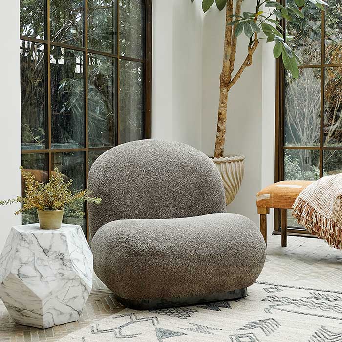 Narata Boucle Accent Chair
