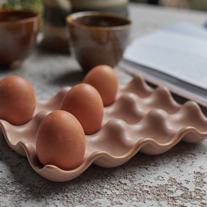 Moorside Egg Tray | Ceramic Egg Tray | Abigail Ahern