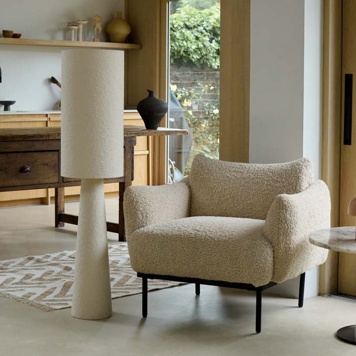Boucle Rylan Floor Lamp