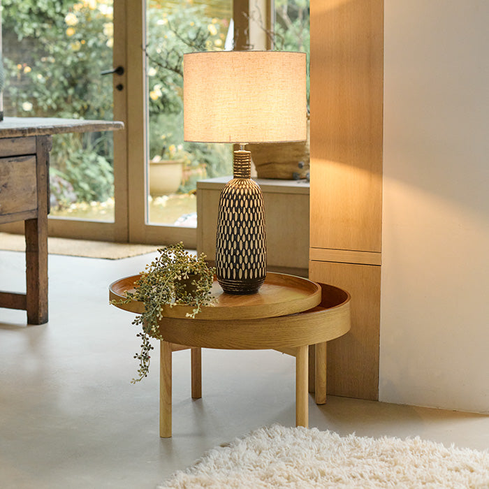 Nandane Revolving Side Table