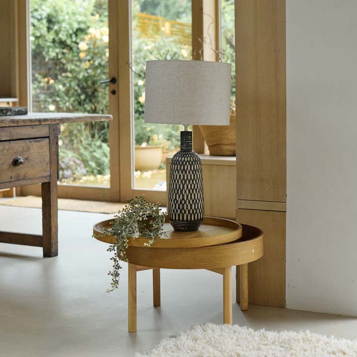 Nandane Revolving Side Table