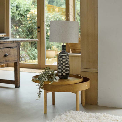 Nandane Revolving Side Table