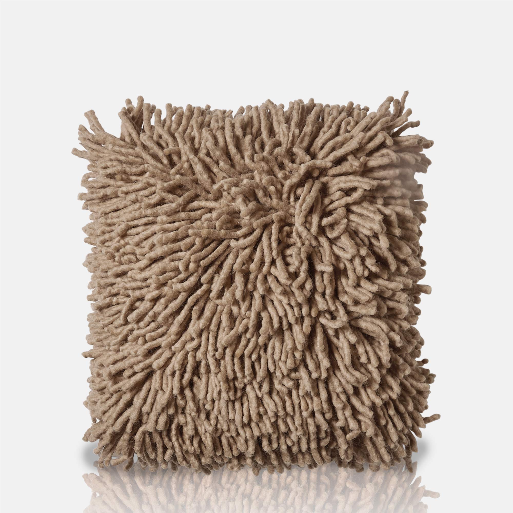 Jensen Textured Cushion, Natural | Soft Furnishings | Abigail Ahern