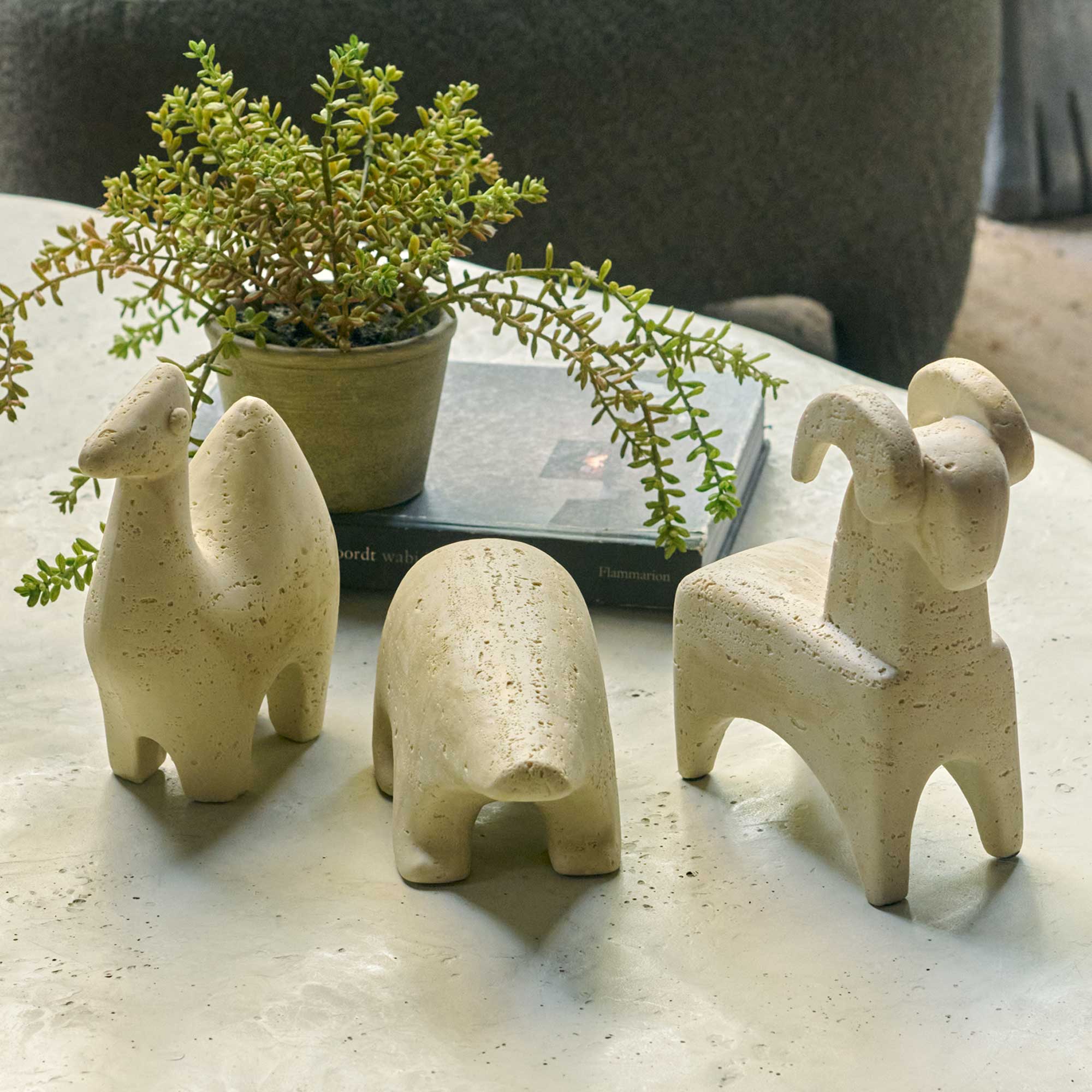 Animal Sculptures - Set of 3 | Abstract Sculptures | Abigail Ahern
