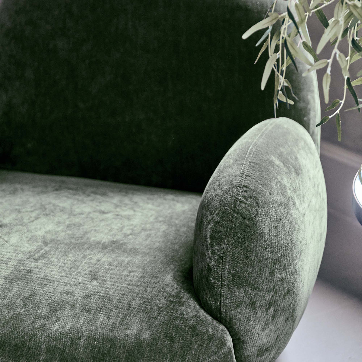 Natasha Curved Armchair