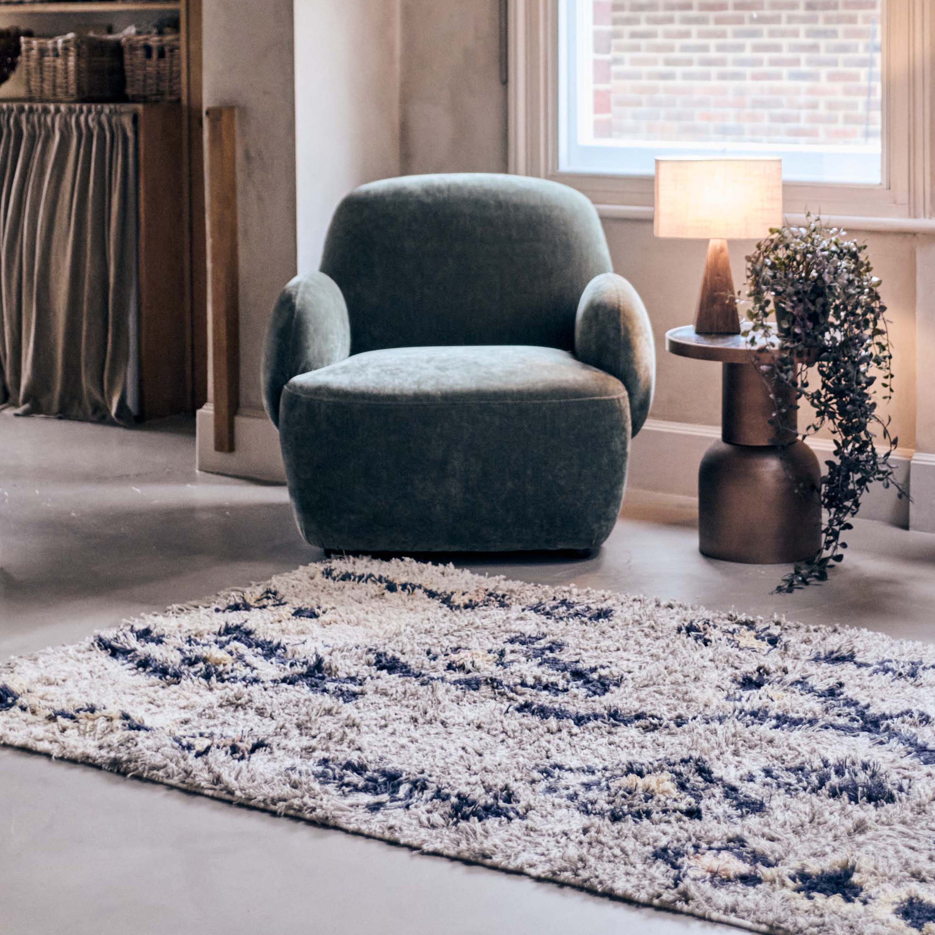 Yasmin Shaggy Rug | Patterned Rugs | Abigail Ahern