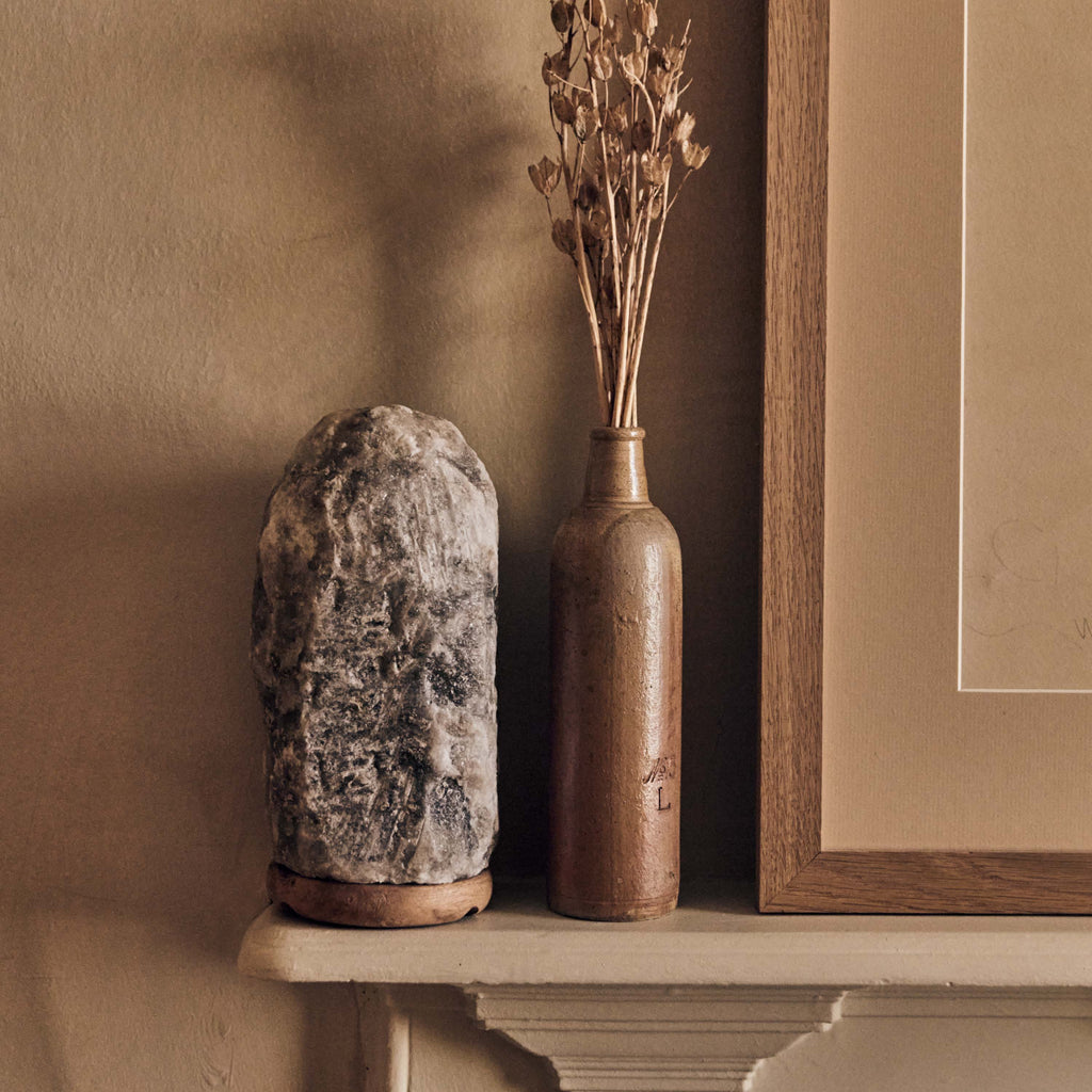 Nepal Natural Salt Lamp, Smoke