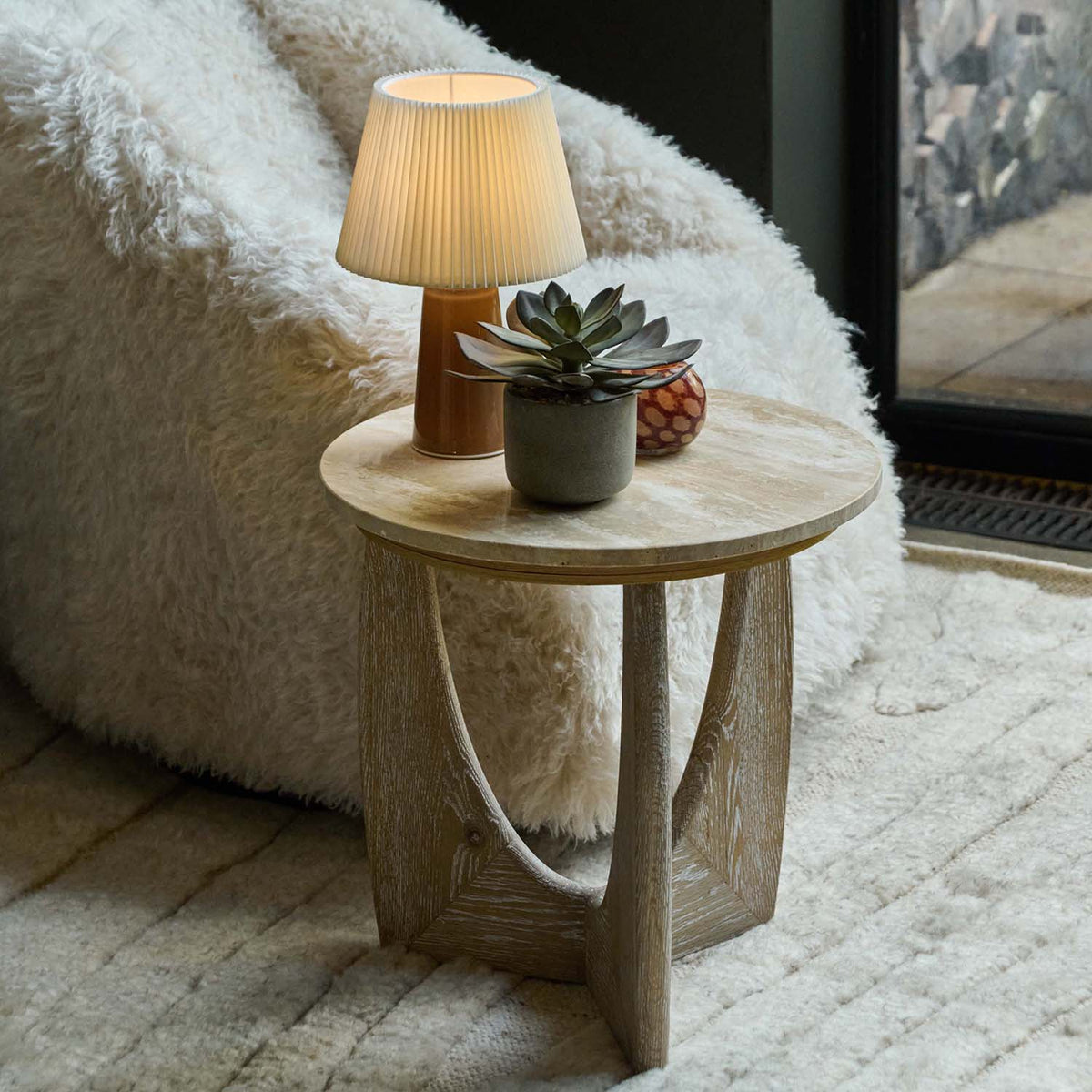 Braxton Wooden Side Table