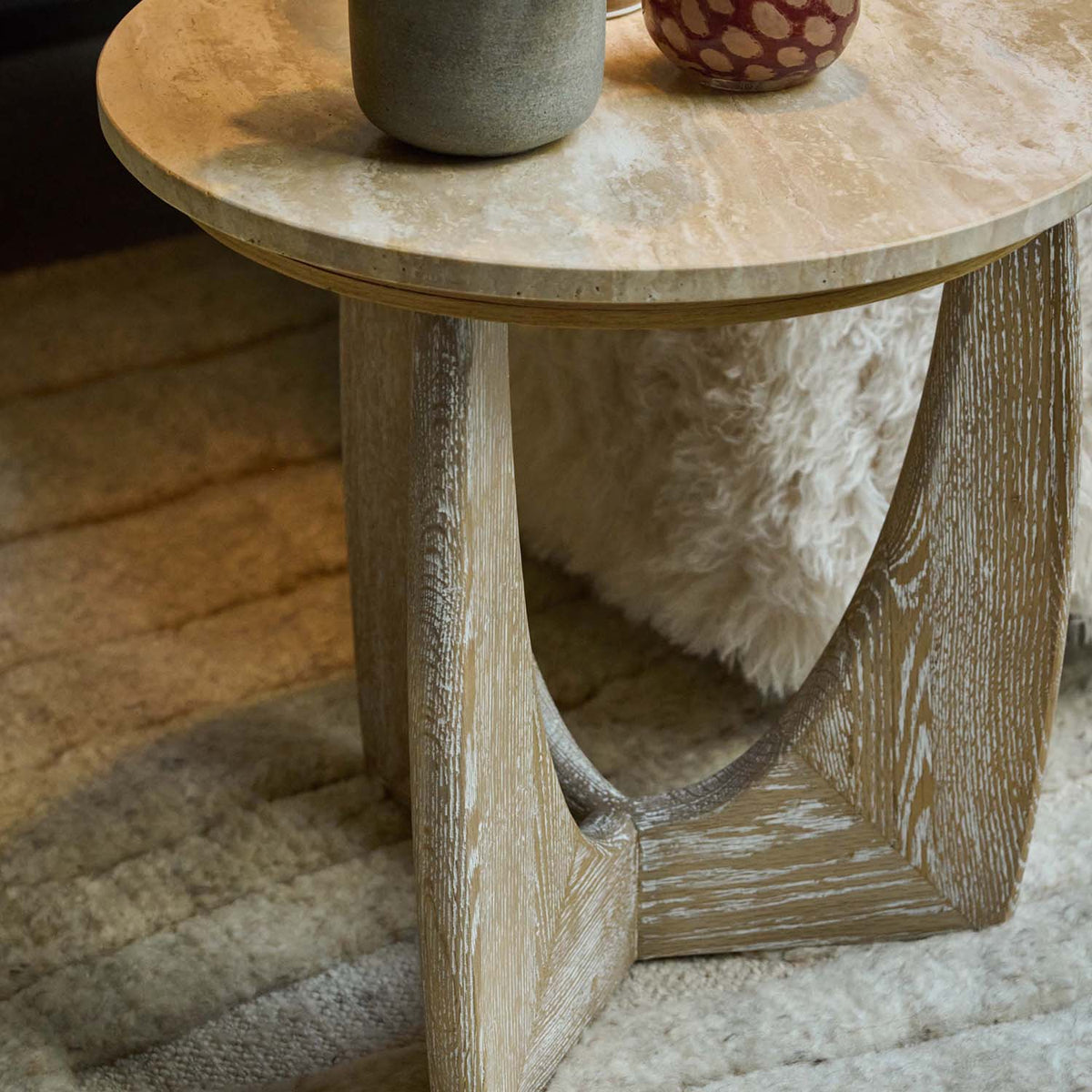 Braxton Wooden Side Table