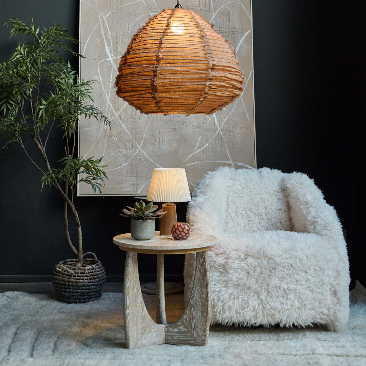 Braxton Wooden Side Table