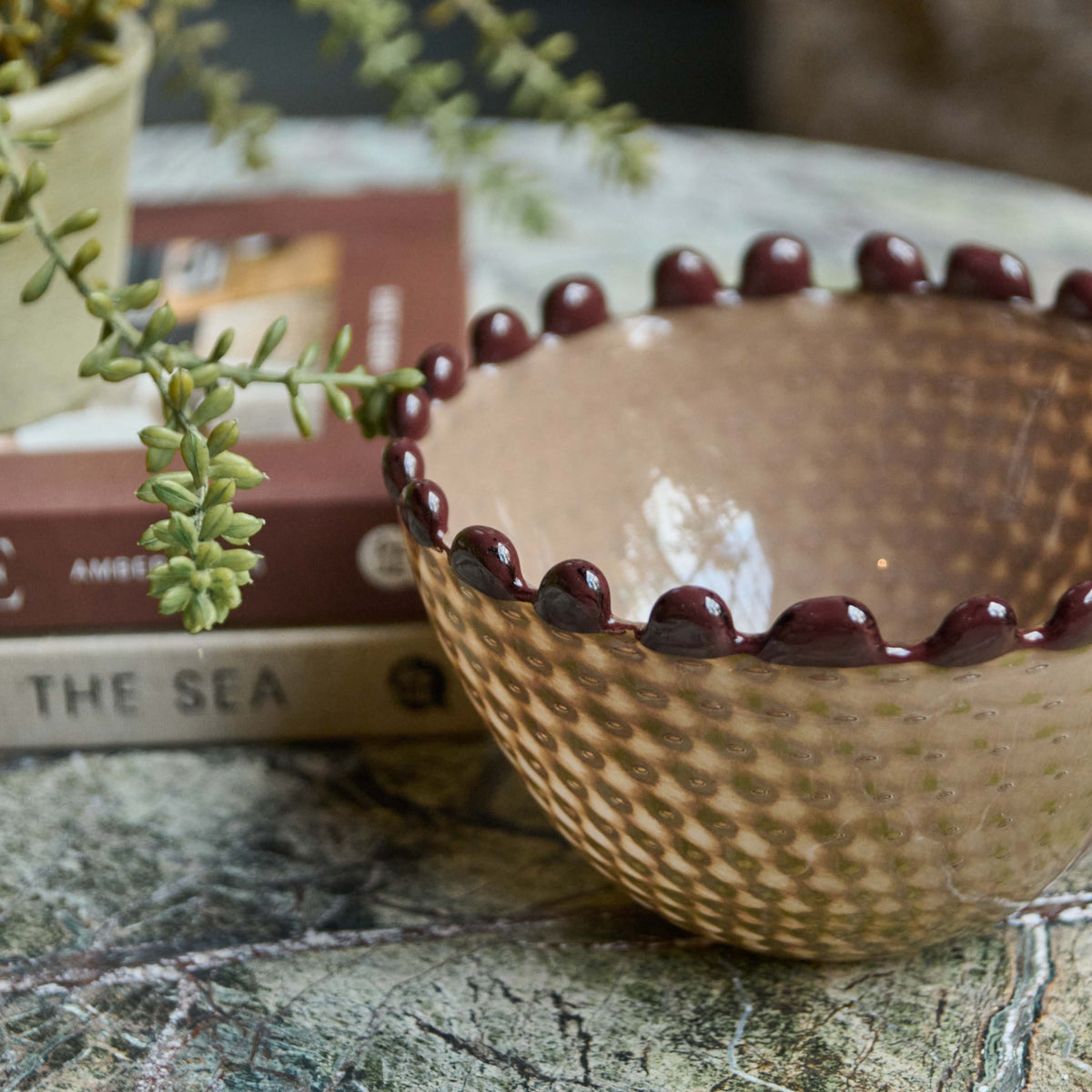 Creswell Glass Decorative Bowl