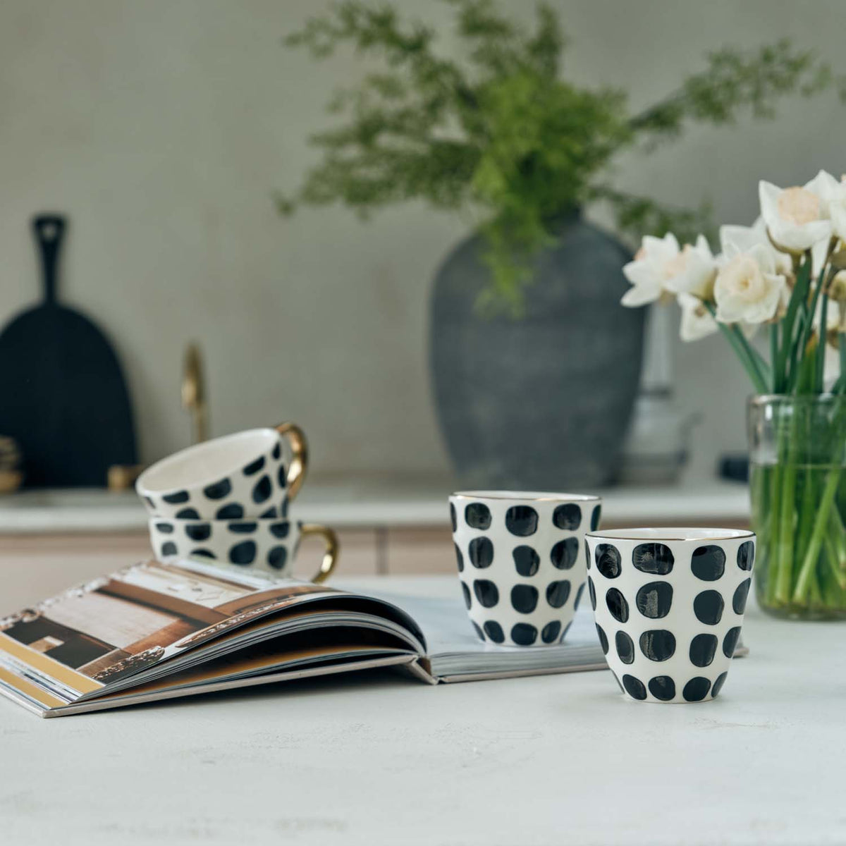 Erna Polka Dot Mug