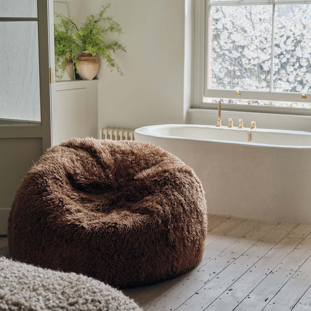 Maxwell Faux Fur Beanbag Chair