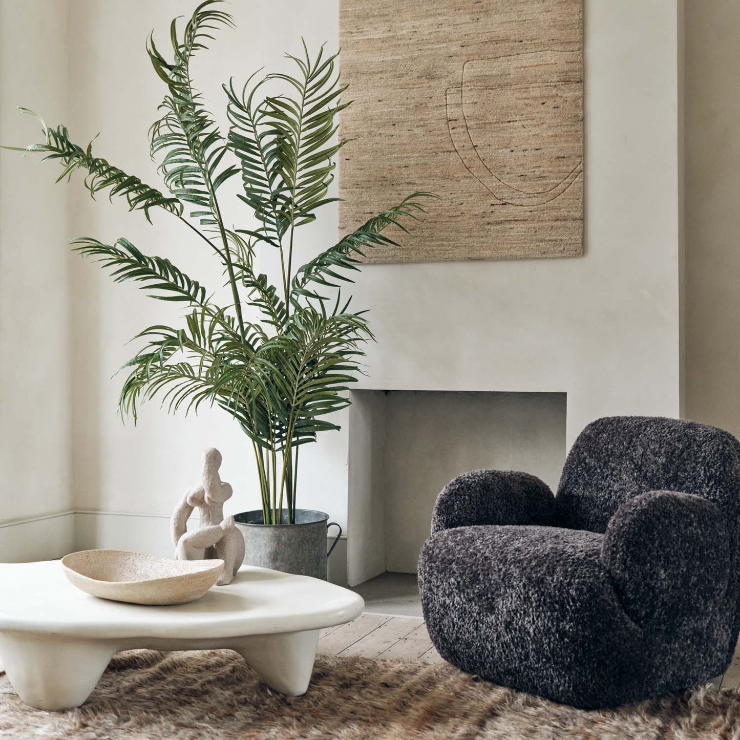 Artificial Santa Clarita Palm Tree in Pot