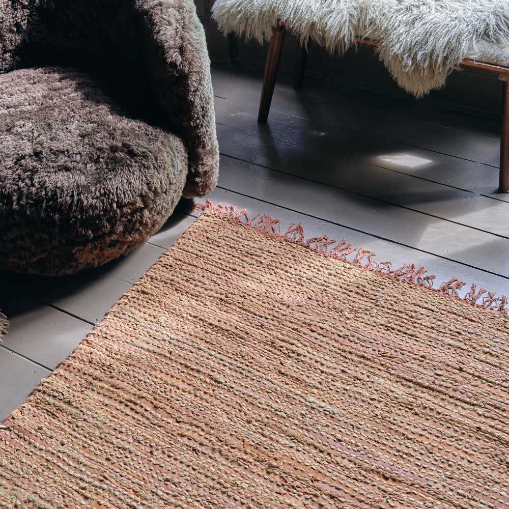 Kenzie Leather Rug