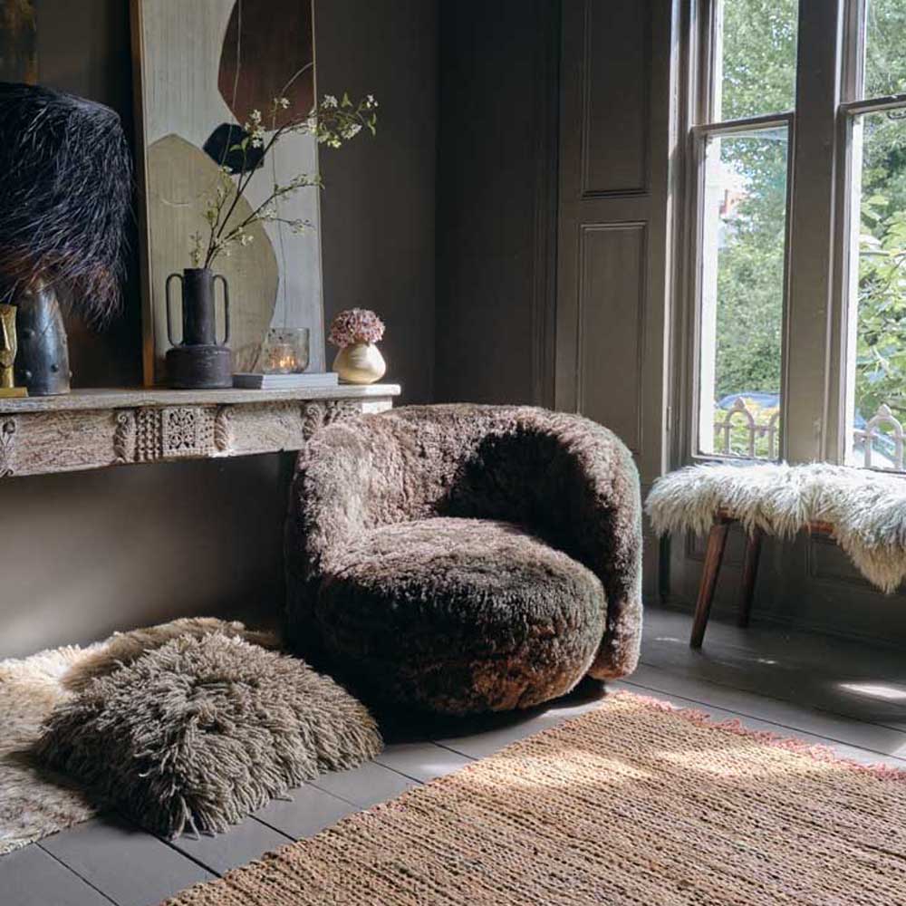 Kenzie Leather Rug
