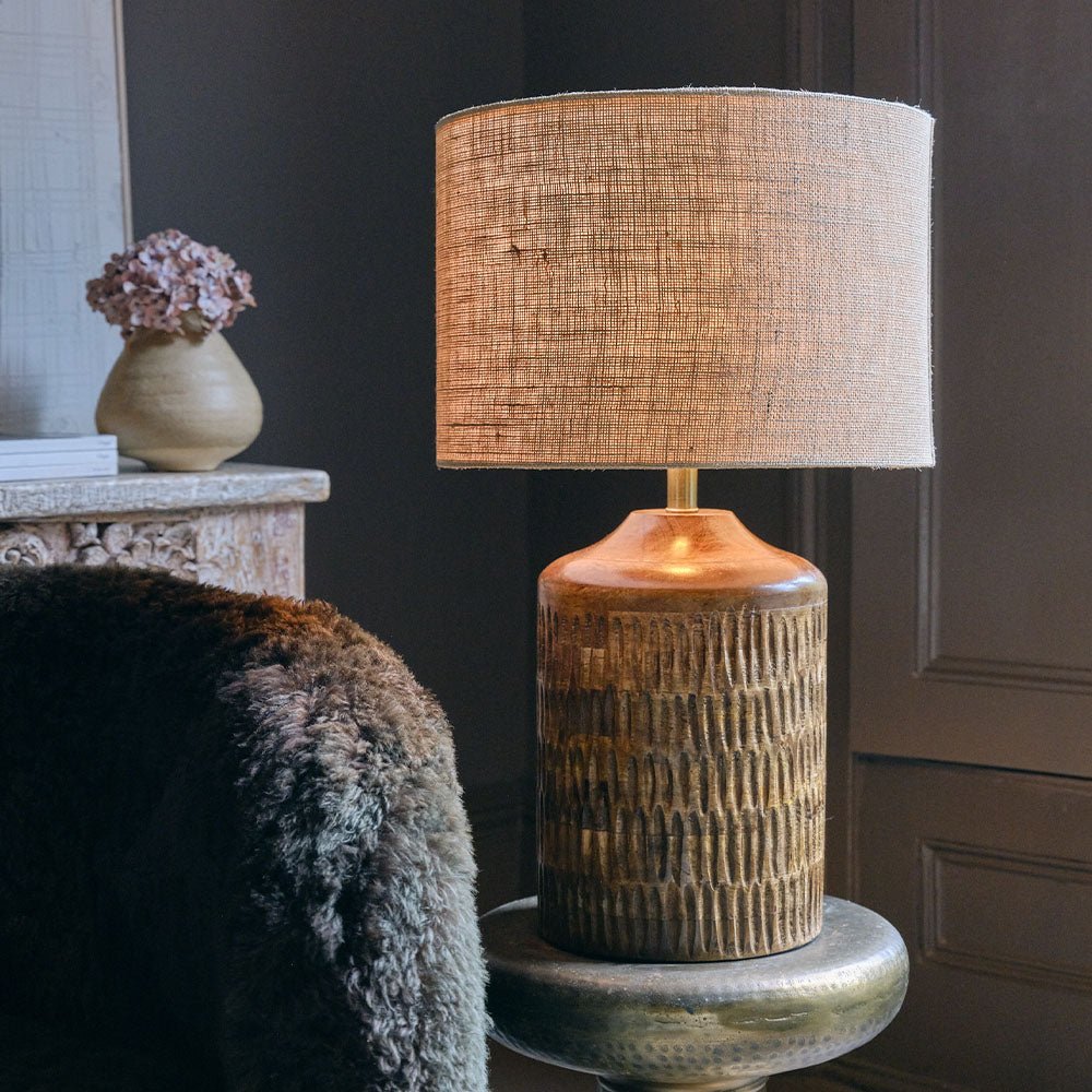 Wimbourne Wooden Table Lamp