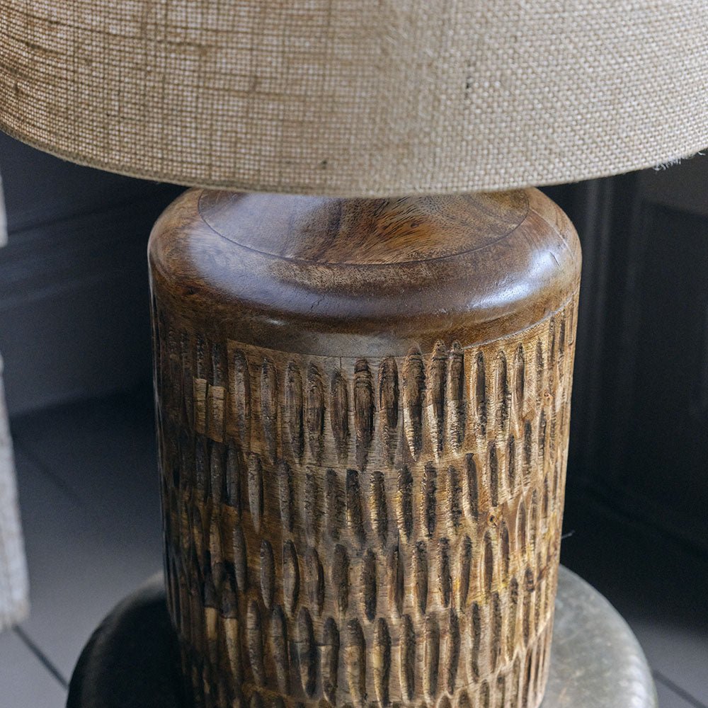 Wimbourne Wooden Table Lamp