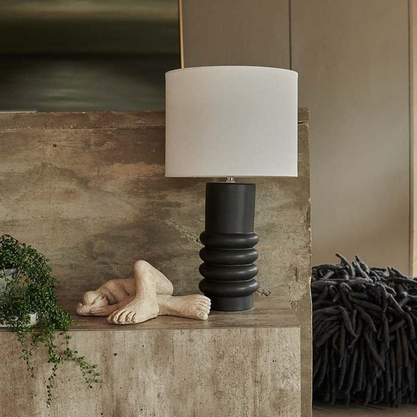 Julia Ceramic Table Lamp | Modern Table Lamp | Abigail Ahern