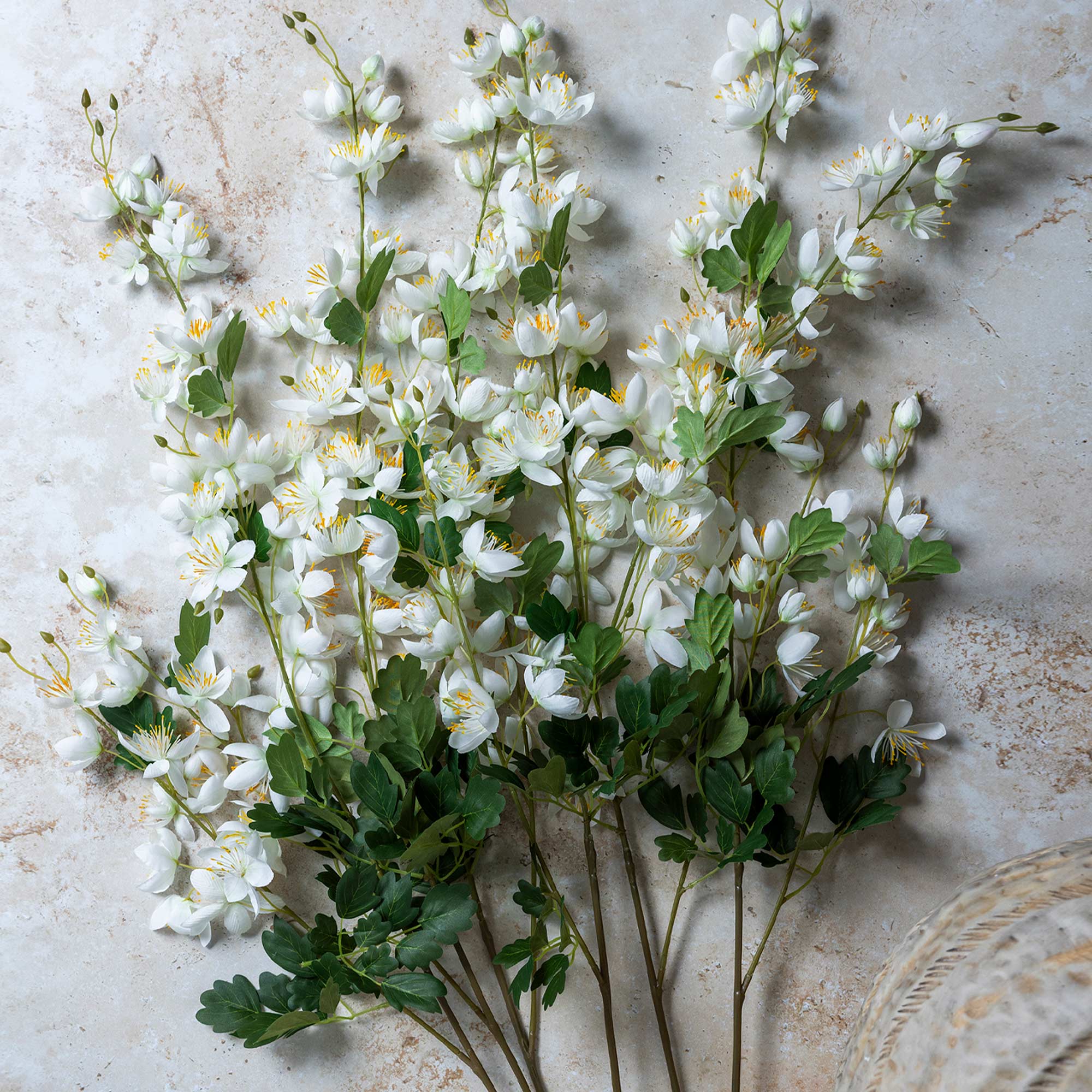 Artificial Campanula, Cream | Faux Flowers | Abigail Ahern