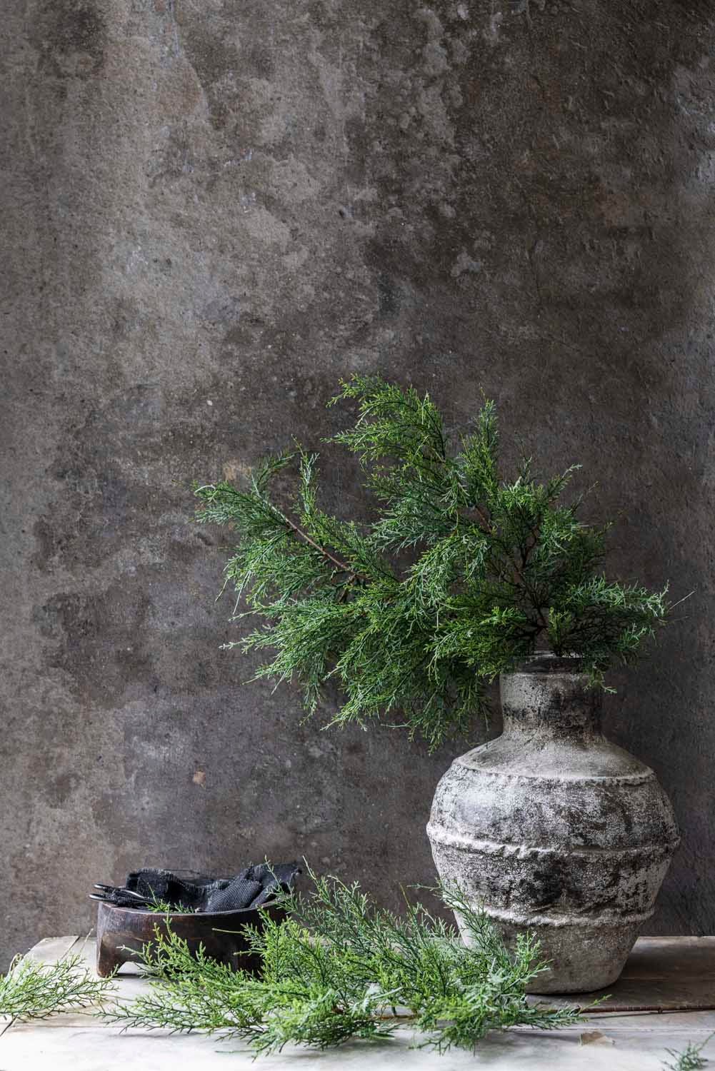 Artificial Cypress Branch