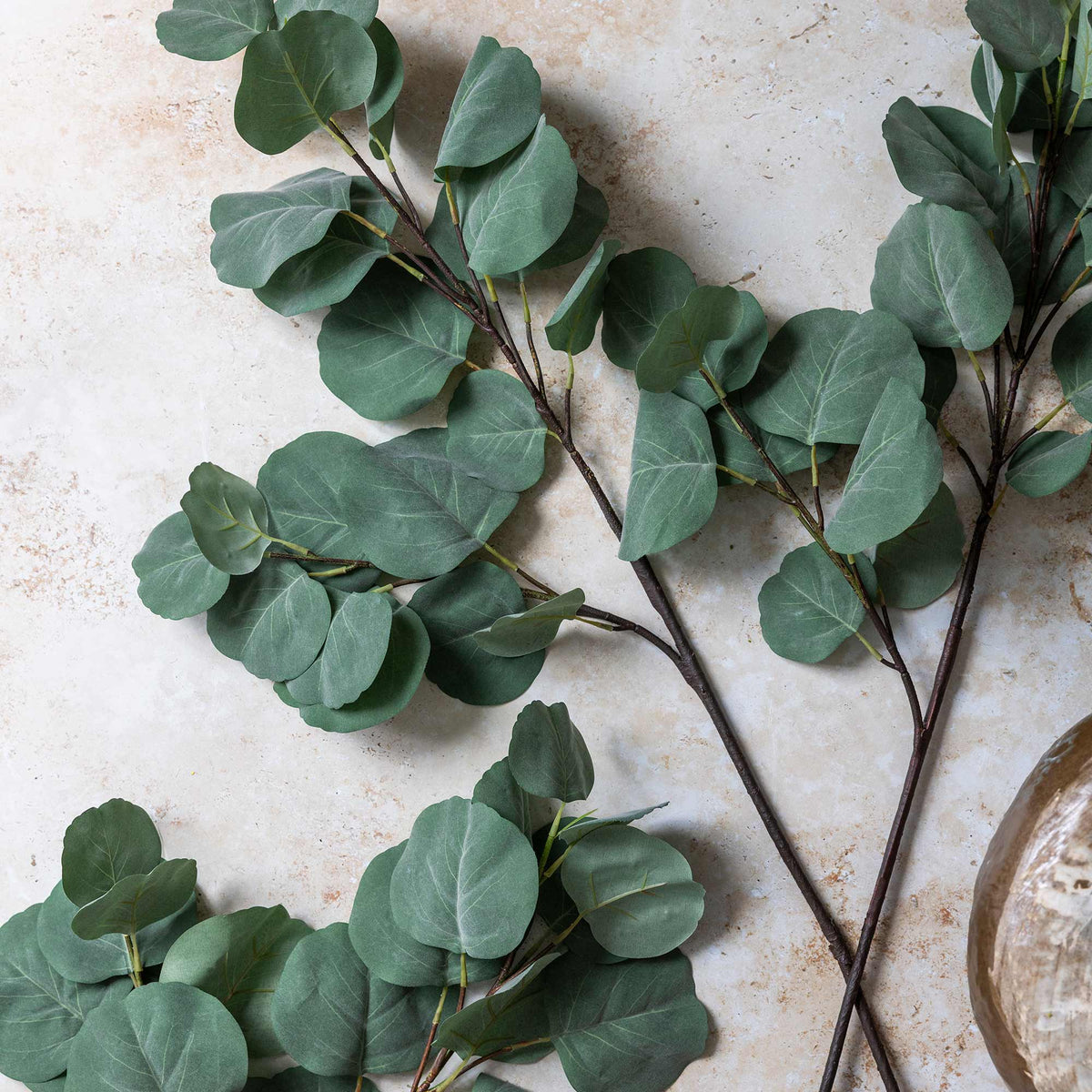 Artificial Eucalyptus Silver Dollar