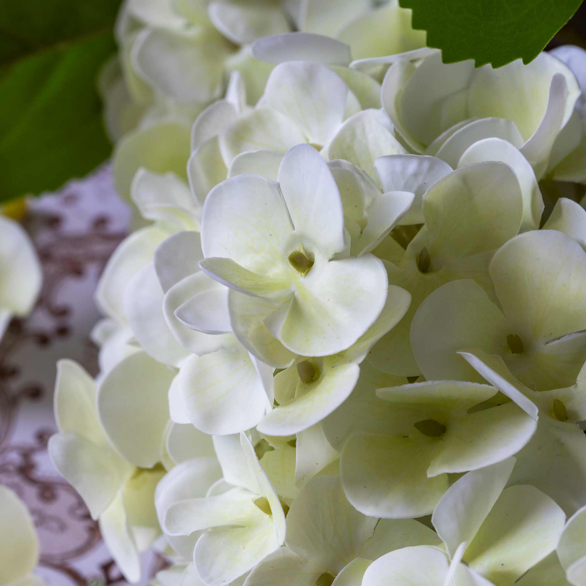 Artificial Real Touch Hydrangea, Zest | Faux Flowers | Abigail Ahern