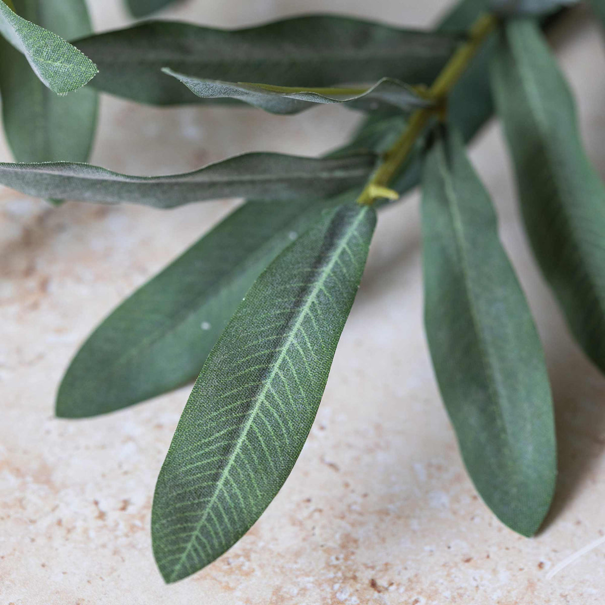 Artificial Olive Branch, Soft Green