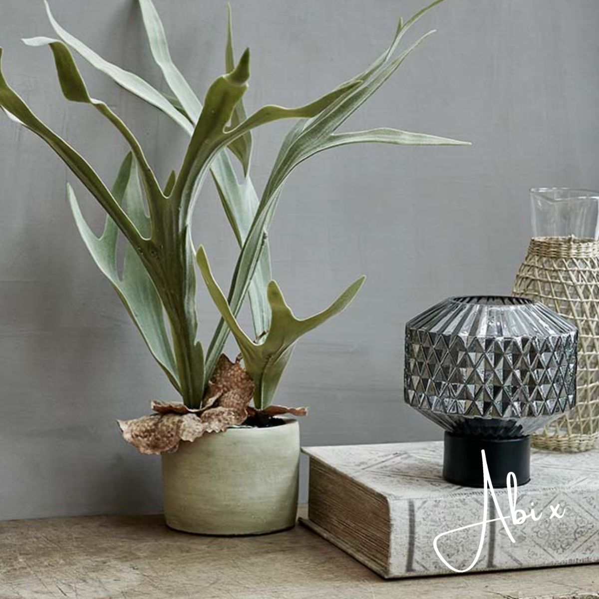Artificial Staghorn Plant