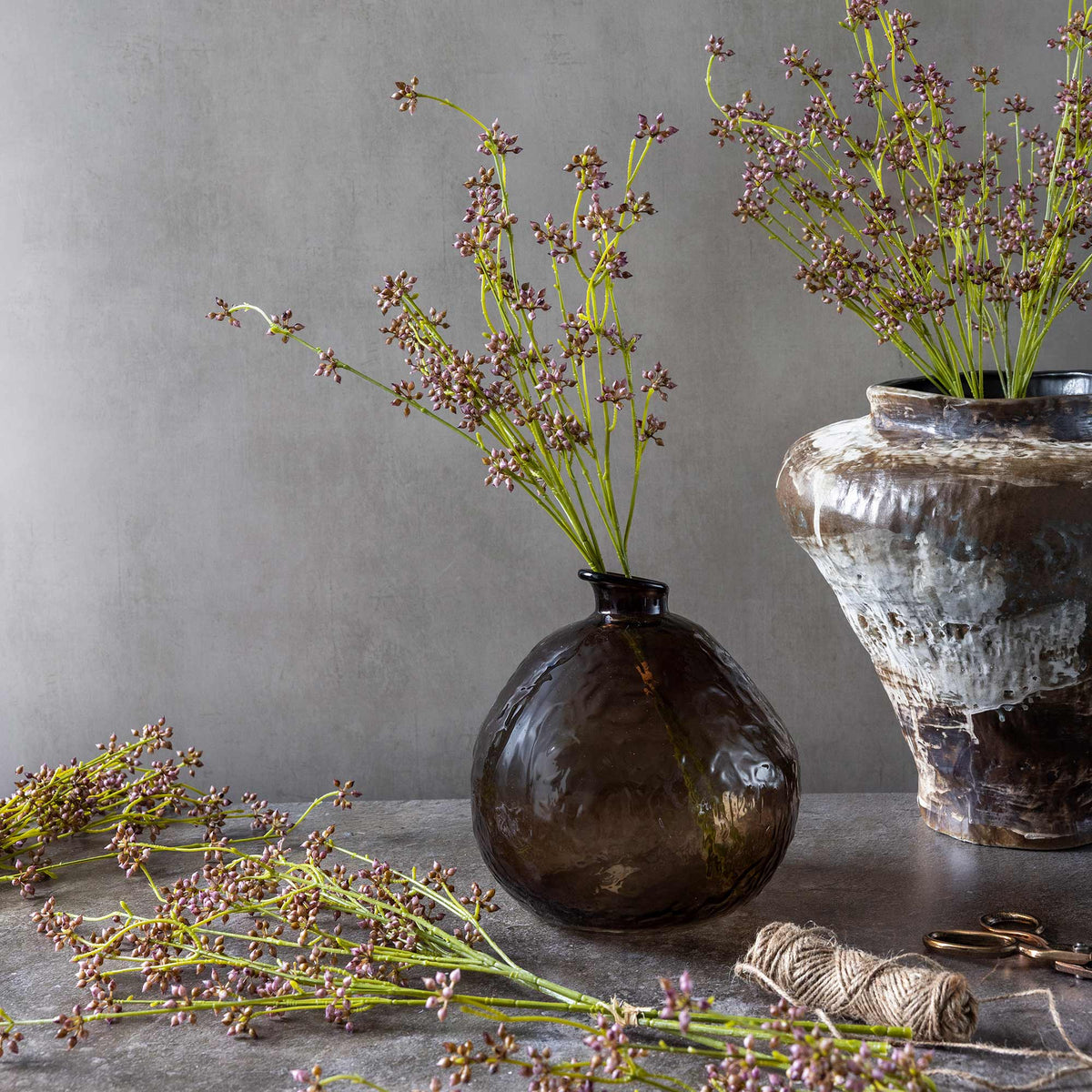 Artificial Succulent Bunch, Blush