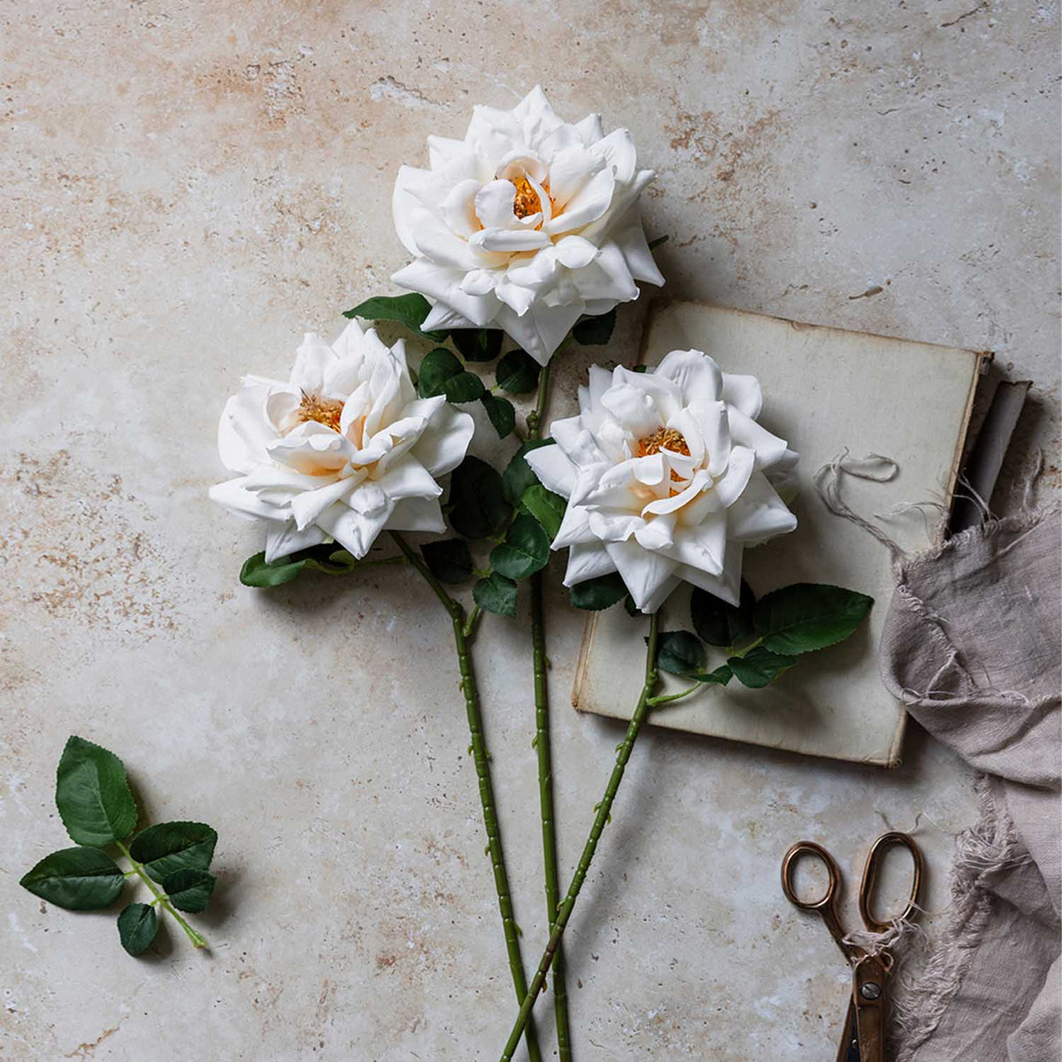 Artificial Winter Rose