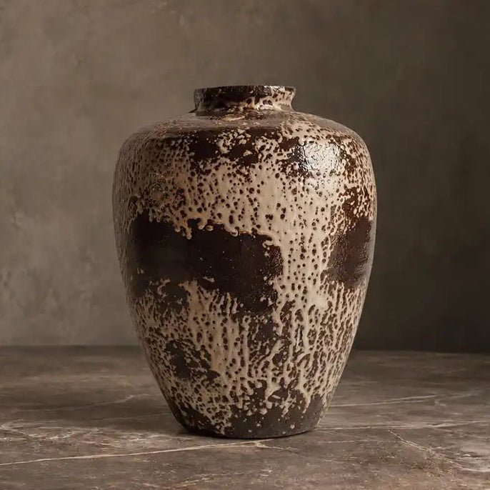 Athenia Glazed Terracotta Vase