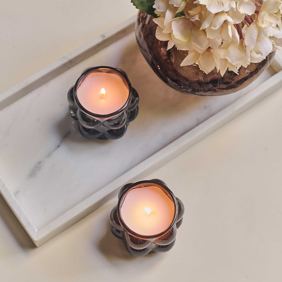Eucalyptus & Amber Scented Candle