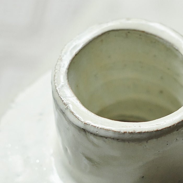 A closeup of the top section of the Bremen Vase - Large.