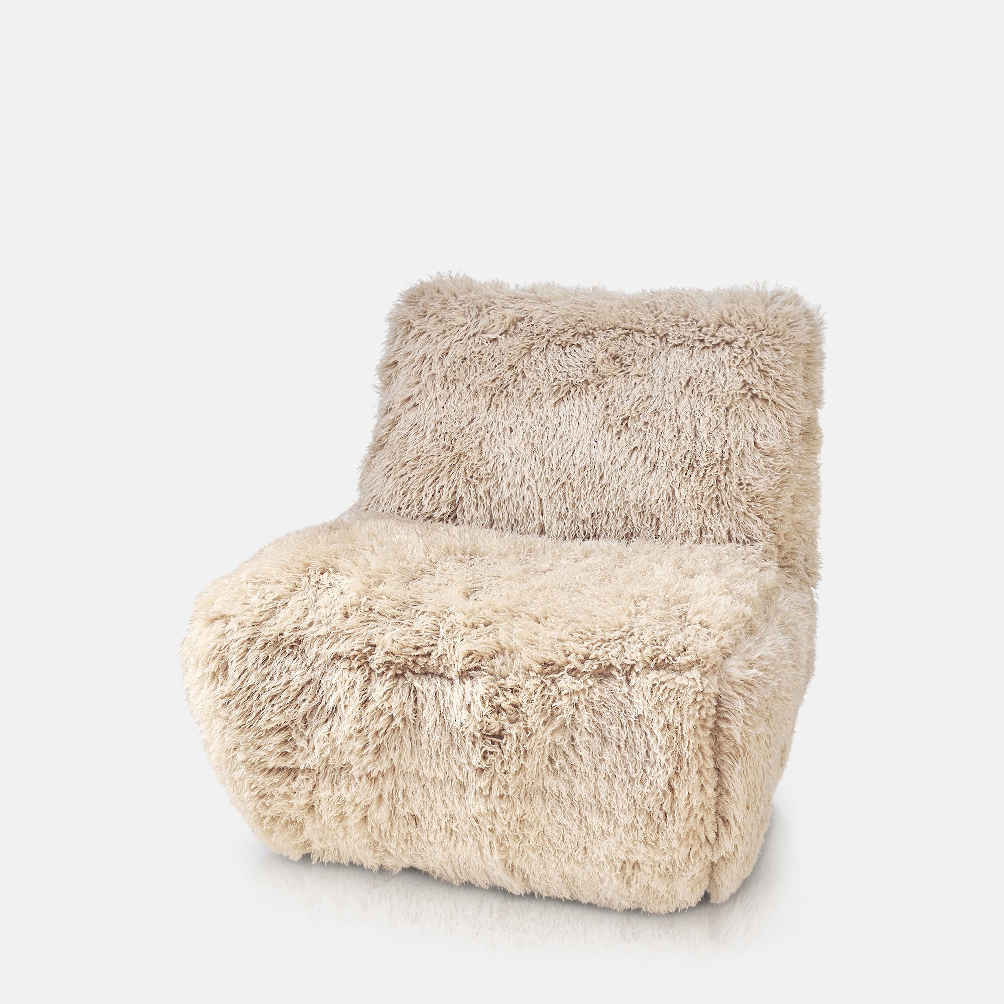 Charlotte Swivel Accent Chair | Faux Fur Armchair | Abigail Ahern