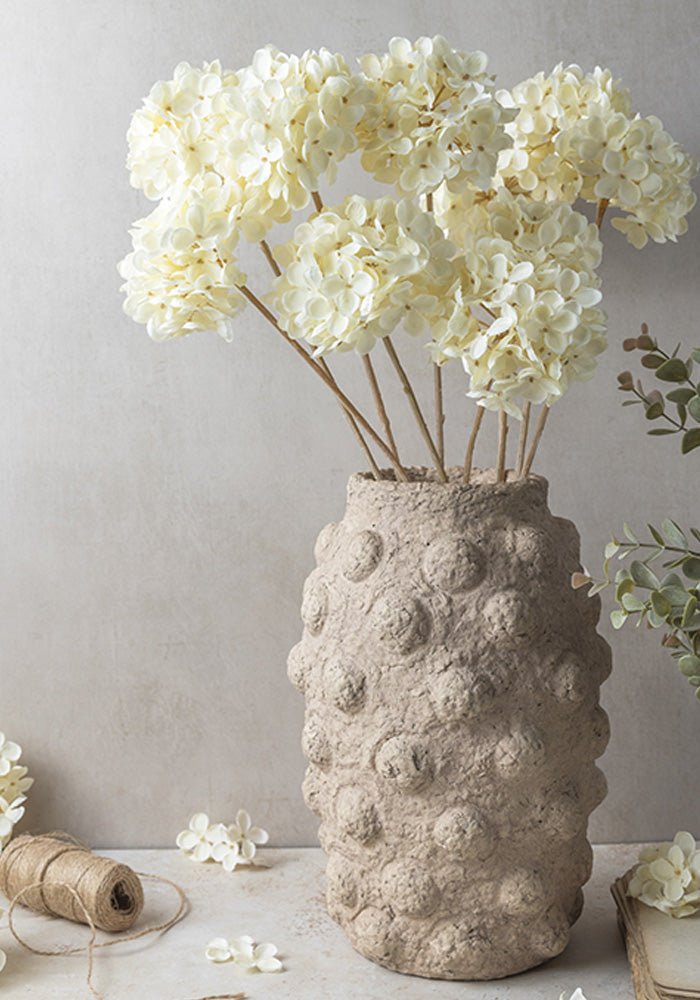 Artificial Hydrangea | Faux Flower Bouquet | Cream – Abigail Ahern