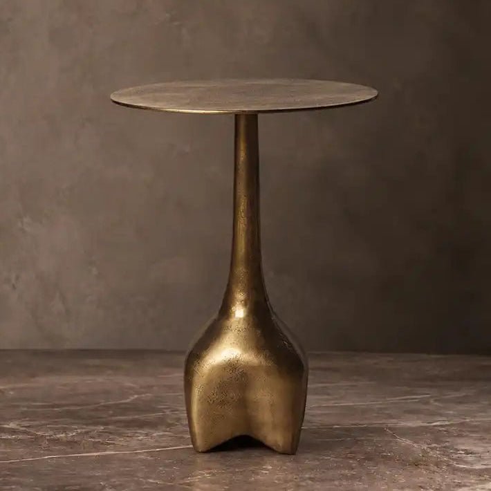 Oren Side Table, Gold