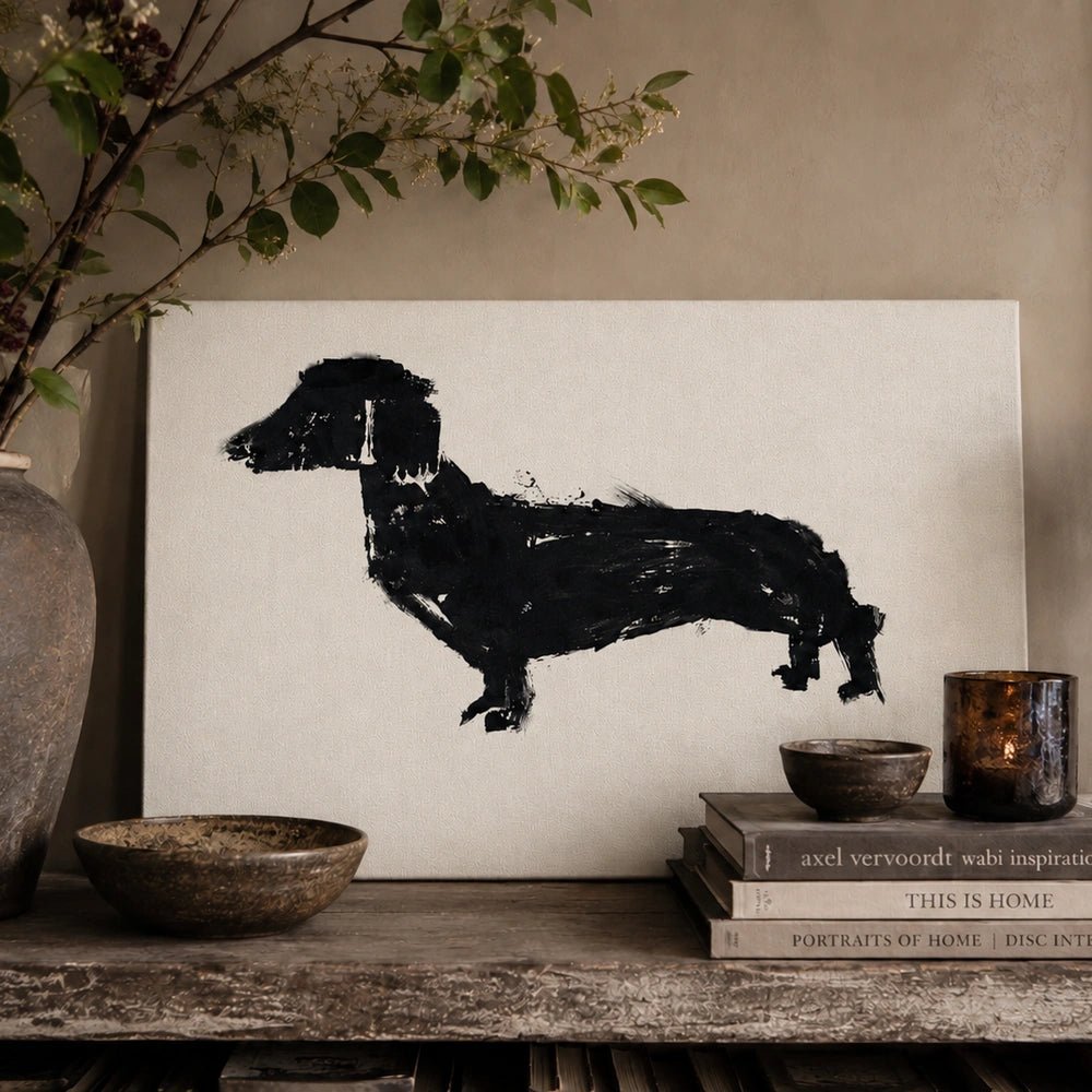 Poppy Dog Print