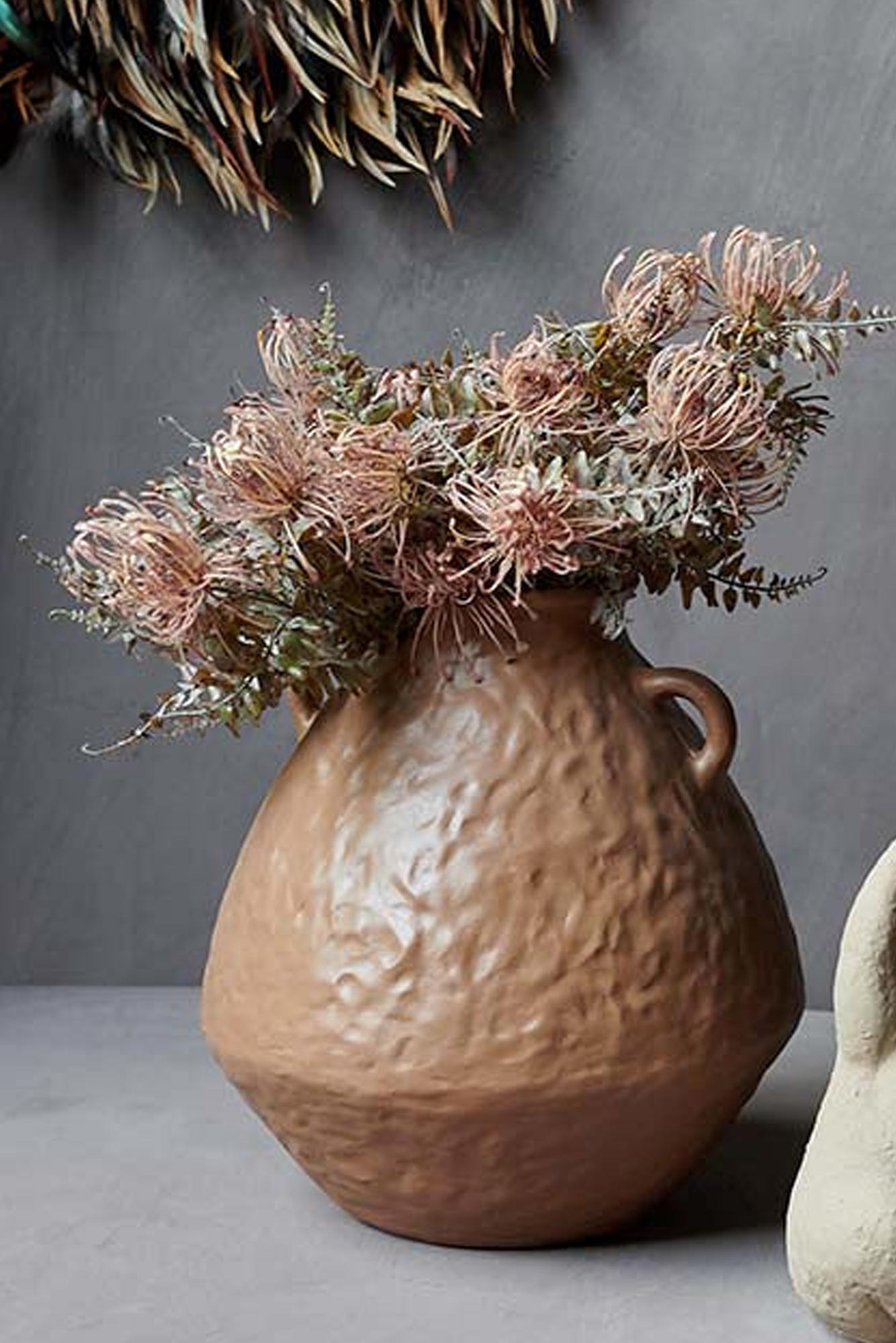 Artificial Leucospermum | Faux Flowers | Pink – Abigail Ahern