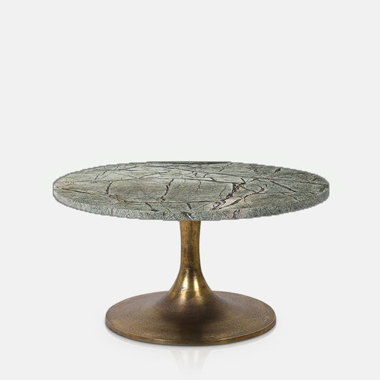 Teller Green Marble Coffee Table