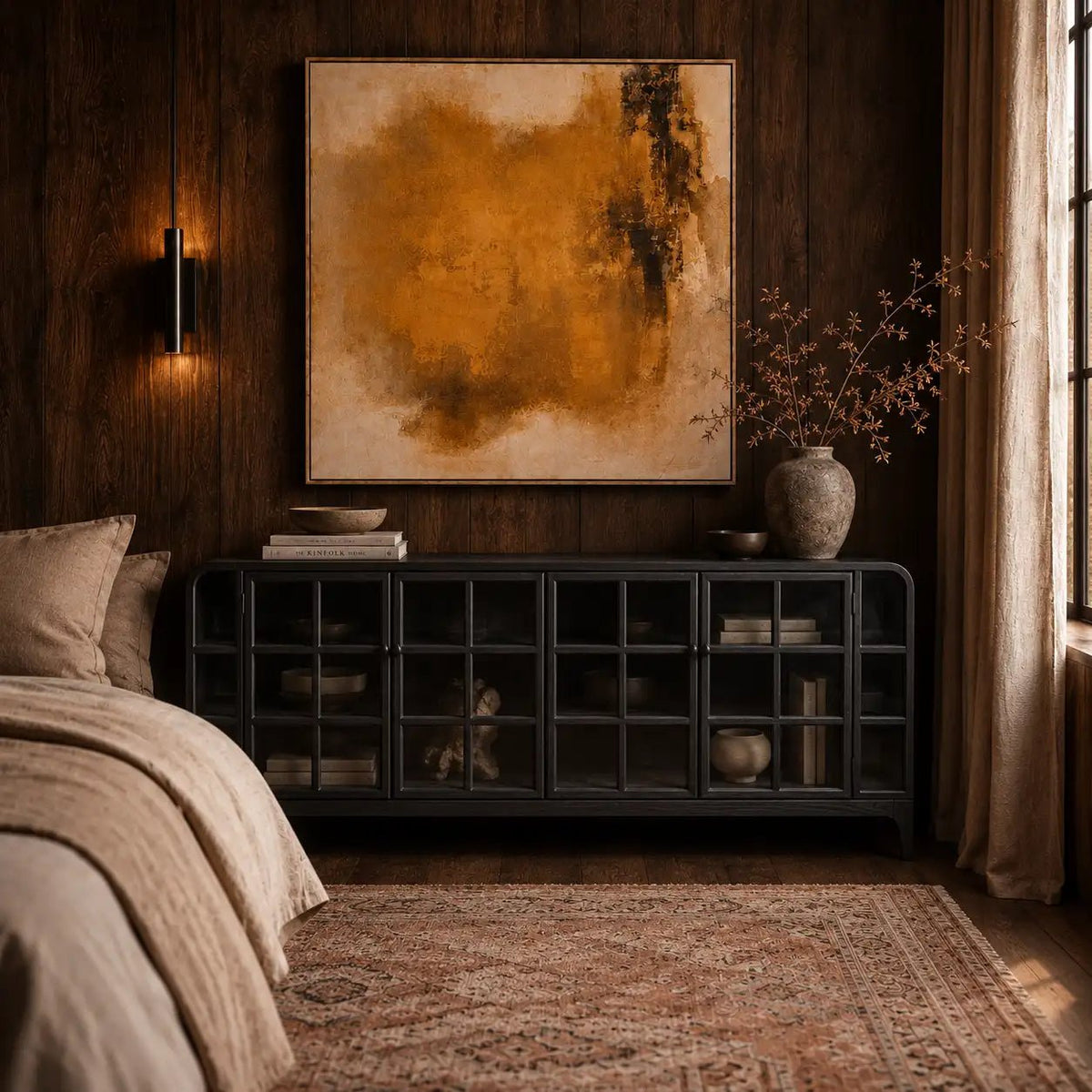 Trumbull Wooden Sideboard