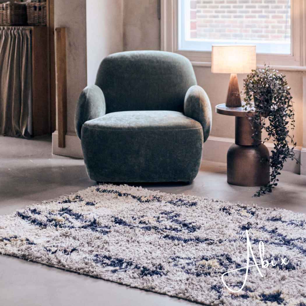 Yasmin Shaggy Rug | Patterned Rugs | Abigail Ahern