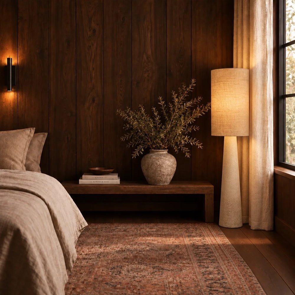 Albie Fibreglass Floor Lamp