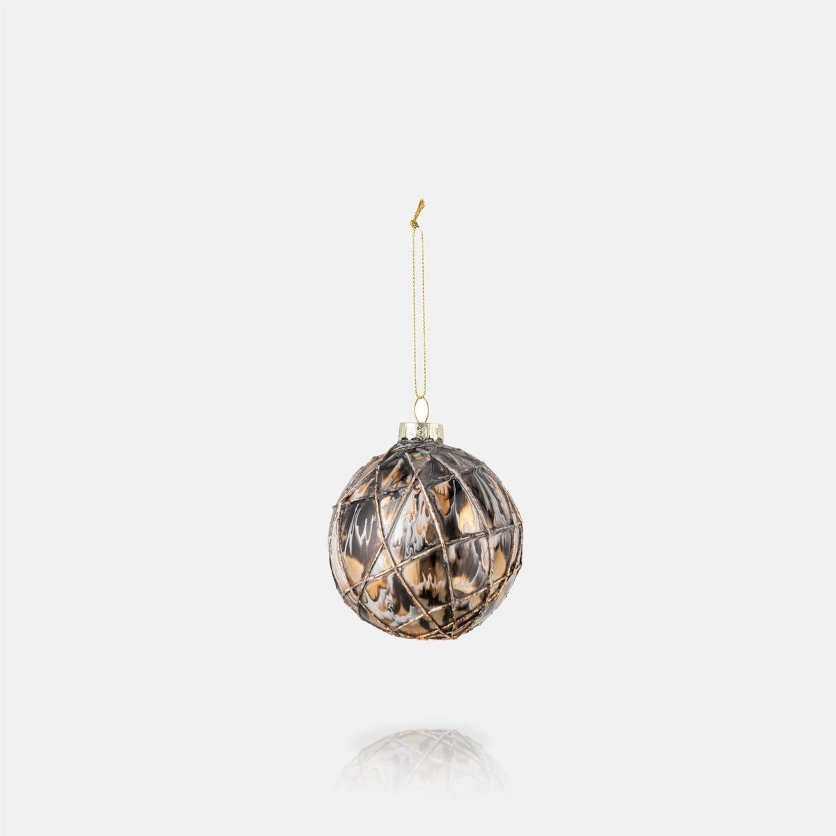 Arbury Glass Baubles - Set of 6