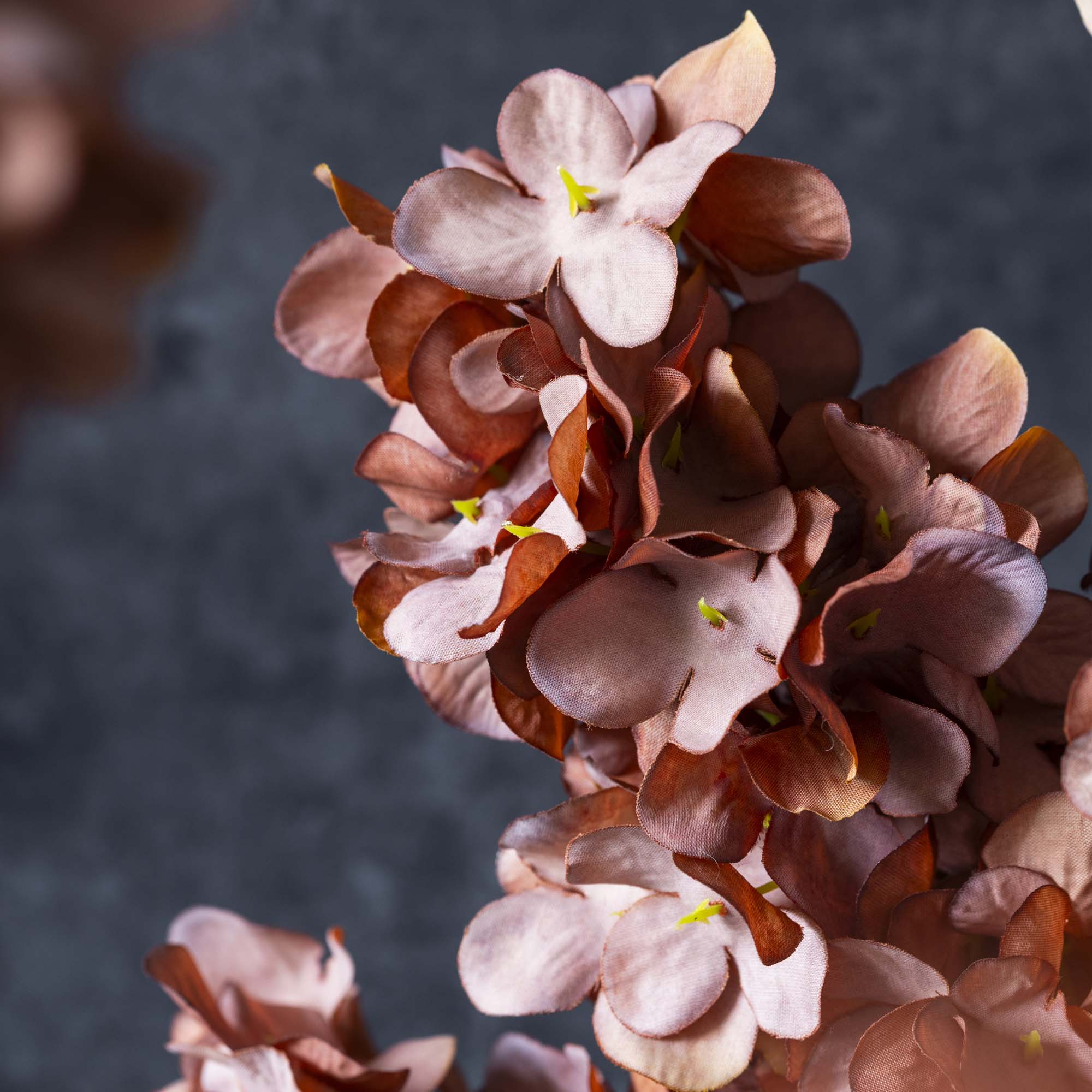 Artificial Cone Hydrangea, Antique Pink | Pink Faux Flowers