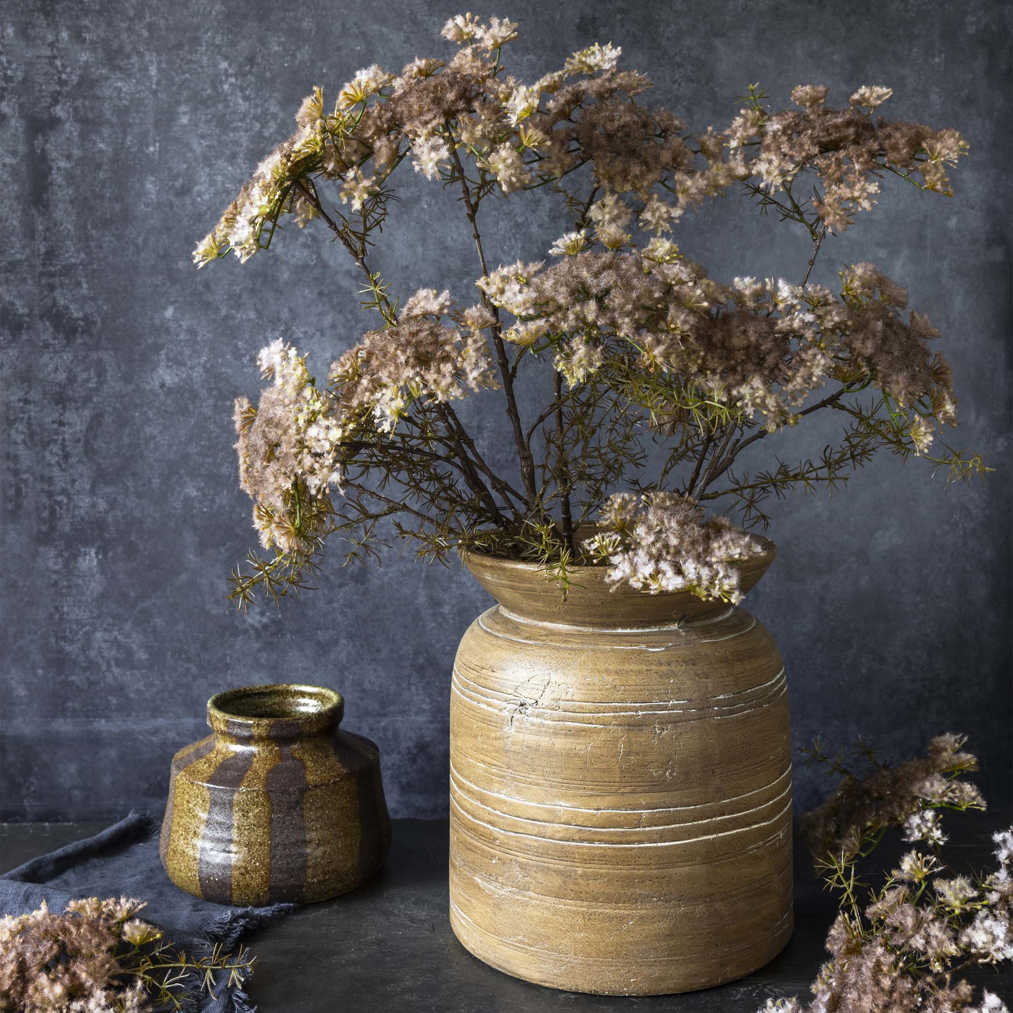 Artificial Queen Anne's Lace Blush | Pink Faux Flowers | Abigail Ahern
