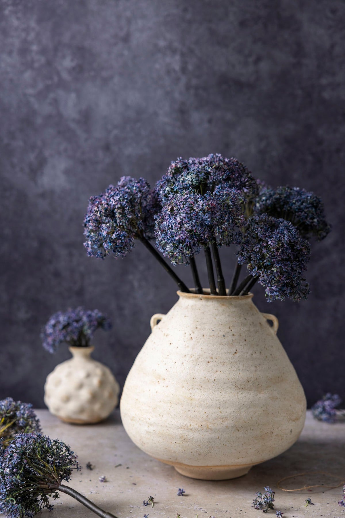 Artificial Trachelium, Mauve