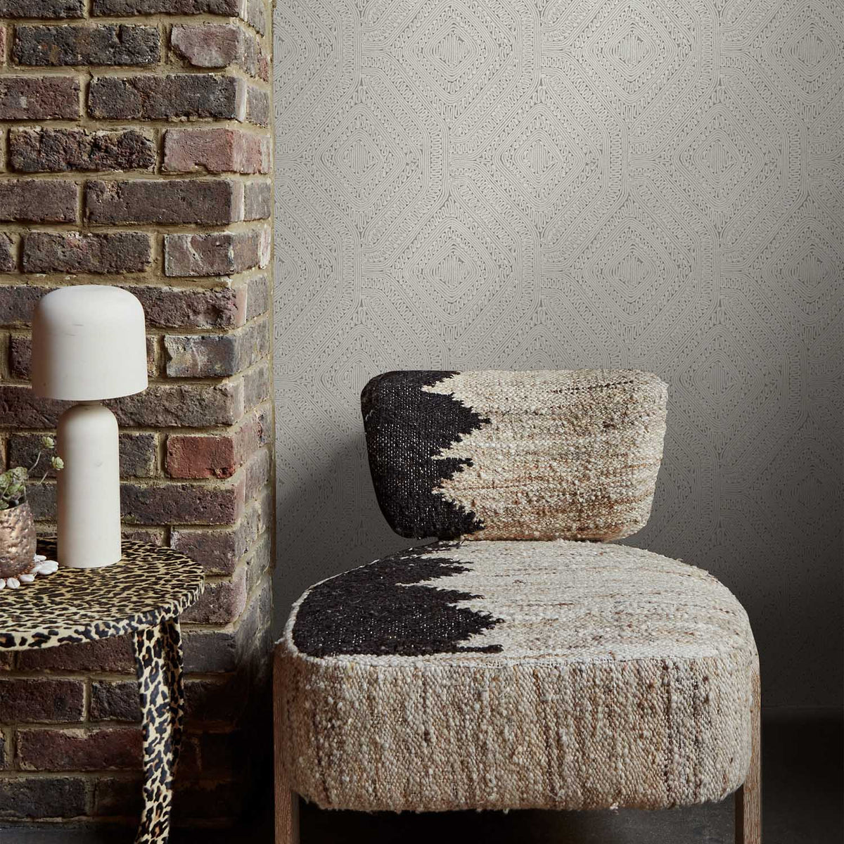 Artisan Weave Wallpaper, Cream