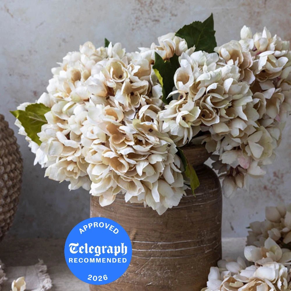 Artificial Hydrangea, Morning Mist